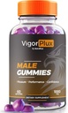 Plux, VigorPlux Erkek Gummies, VigorPlux Gummies for Men, All- Natural Supplement to Support General Performance and Confidence, Resmi Gummy s Formula Yorumlar (60 Gummies)
