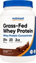 Nutricost Grass-Fed Whey Protein Yoğunluğu (Chocolate) 2LBS - Undenatured, Non-GMO, Gluten Free, Natural Flavors