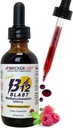 Bricker Labs B12 Blast Methylcobalamin 5000mcg, Great Tasting Sublingual Liquid Energy Vitamins -Vegan B12 Vitamins, Sustained Energy and Cellular Health Supplement - 59-Day Servings