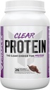 FINAFLEX Clear protein, Double Chocolate - 2 lb - Muscular Performans ve Büyümeyi Destekler - Sütshake-Like Taste - Low Carb, Low Fat & Gluten Free - 27 Hizmetler