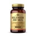 Solgar Selenium 200 mcg - 100 Tablets - Υποστηρίζει Αντιοξειδωτικό & Ανοσοποιητικό Σύστημα - Μη ΓΤΟ, Vegan, Γαλακτοκομικά, Kosher - 100 Σερβιέτες