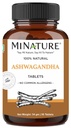 Ashwagandha Tabletleri- 90 Tablet, 1000 mg mi Nature | 45 Days Supply |% 100 Natural Ashwagandha | Vegan | Hindistan'dan