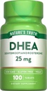 Nature's Truth DHEA 25 mg Tabletler | 100 Kont | Vegan, Non-GMO & Gluten Free Supplement