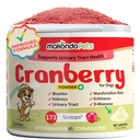 Tozdaki Köpekler için Cranberry - Urinary Tract Health, Dog UTI, Bladder Support, Bladder Stones, Incontinence Support, Cranberry Supplement - Bacon Flavor (100 Scoops)