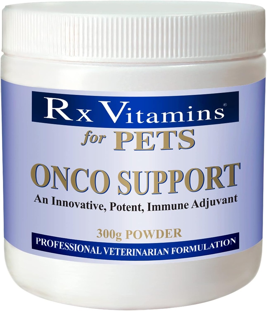 Rx Vitamins Onco Support Immune Supplement for Dogs & Cats - Anti Inflammatory for Dogs - Cat Immune Support with Spirulina Toz - 300g