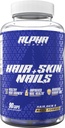Alfa Supps Saç, Skin ve Nails Kadınlar için Tamam - Vibrant HSN Health ve Strength with Biotin, Collagen, and Vitamins to Support Hair Growth, Kalınlık ve Skin Radiance - 90 Capsules