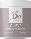 IsoSensuals Curve Bum Building Creatine - Μικρονωμένα 200 Mesh for Smooth Muscle Builder for Women, Create Women Enhancer, Energy Supplement for Booty Gains. 30 Άγευστα Τέλεια Ροδάκινα Υπηρεσίες