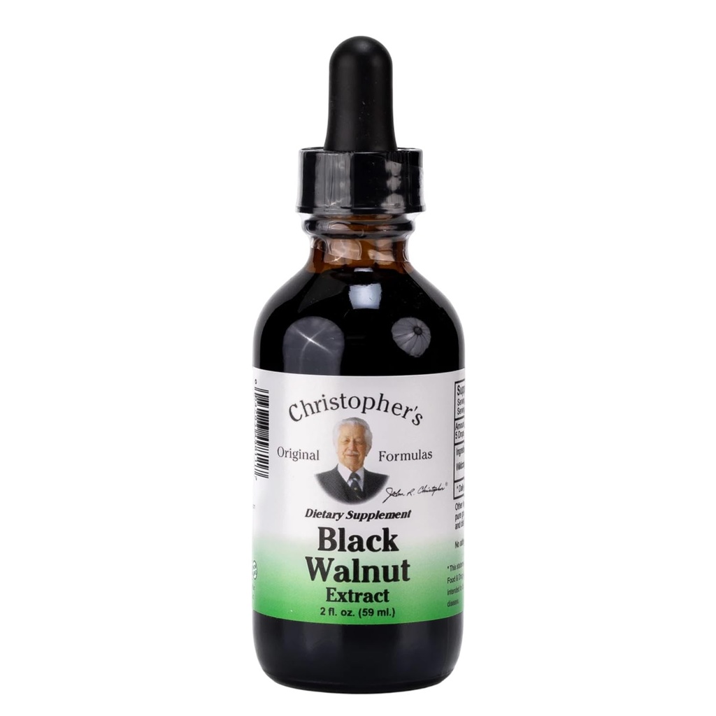 Christopher’s Original Formulas Black Walnut Extract, φυτικό υγρό συμπλήρωμα, 2 oz
