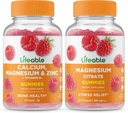 Lifeable Food, Magnezyum, çinko & Vitamin D + Magnezyum, Gummies Sche - Great Tasting, Vitamin Supplement, Gluten Free, GMO Free, Chewable Gummy
