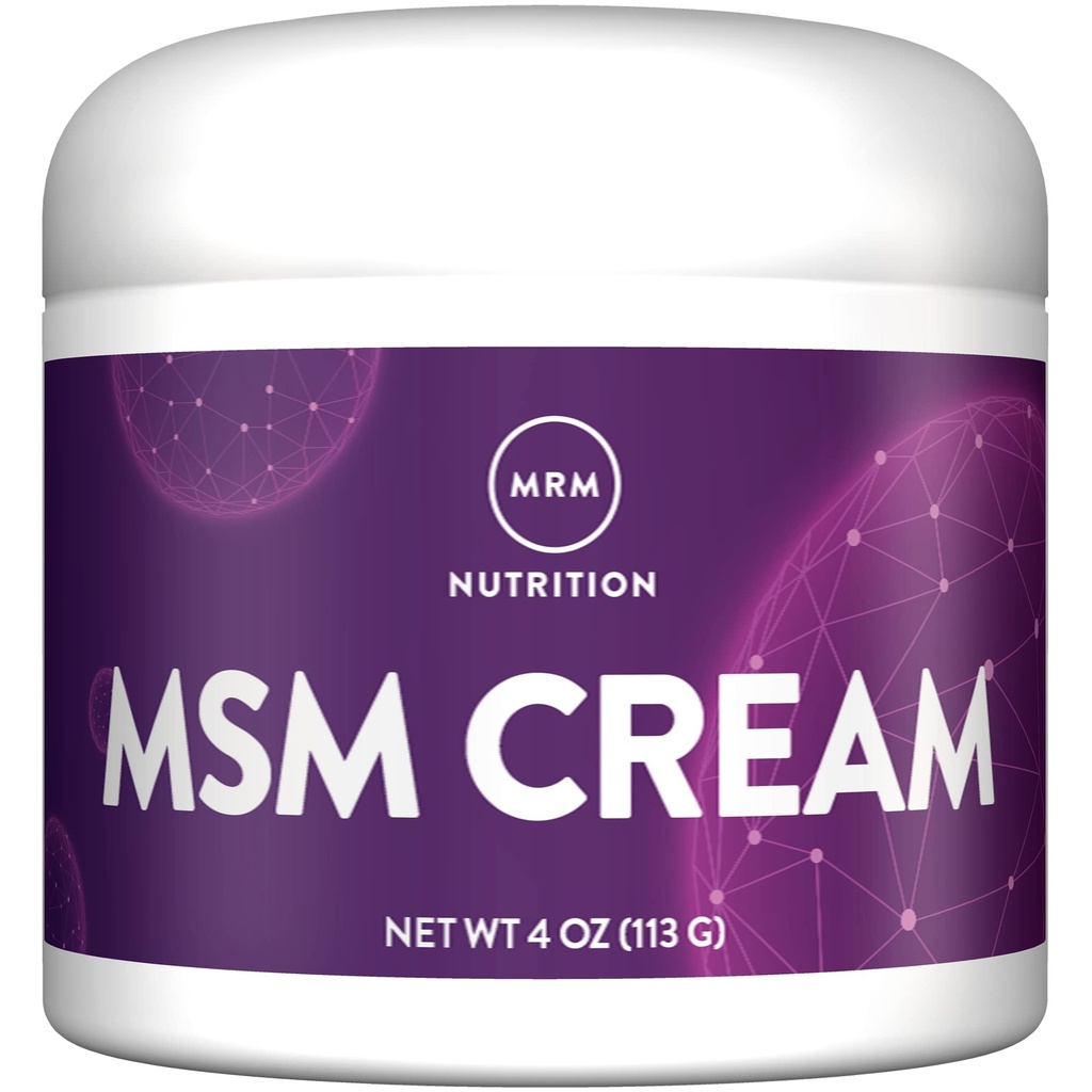 A & D ile MRM MSM Kremi - 4 Oz.