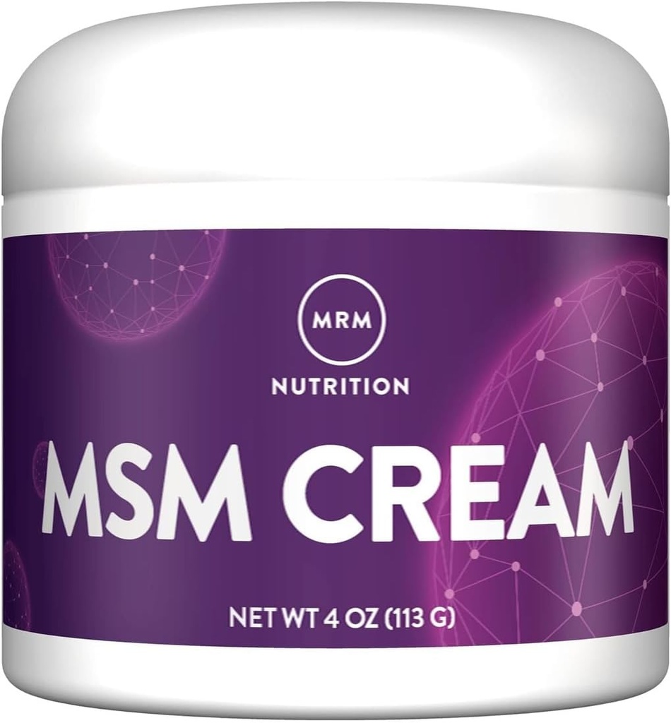 A & D ile MRM MSM Kremi - 4 Oz.
