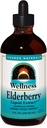 Immune Sistem Desteği için Doğals Wellness Yaşlı Sıvı Türleme - Sambucus nigra - 8 Akış oz