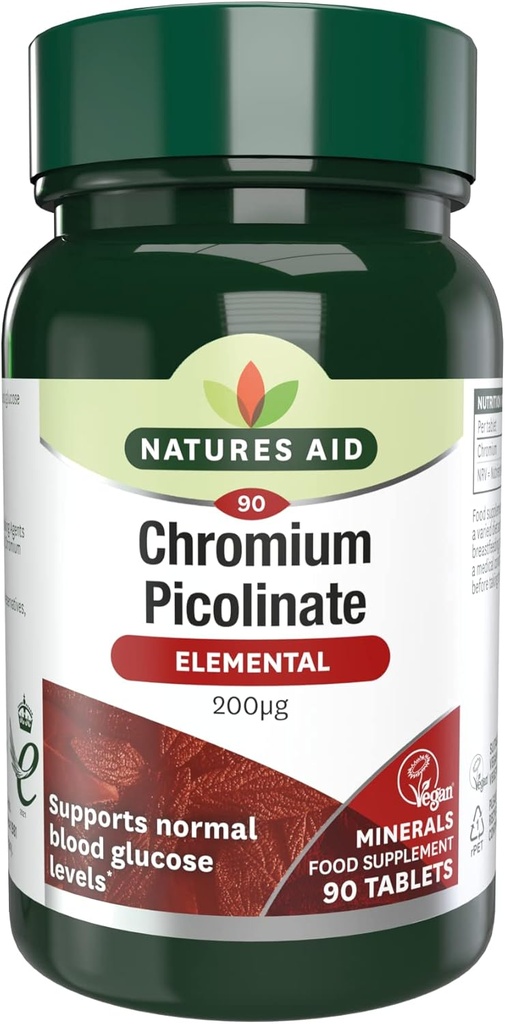 Φύση Βοήθεια Chromium Picolinate