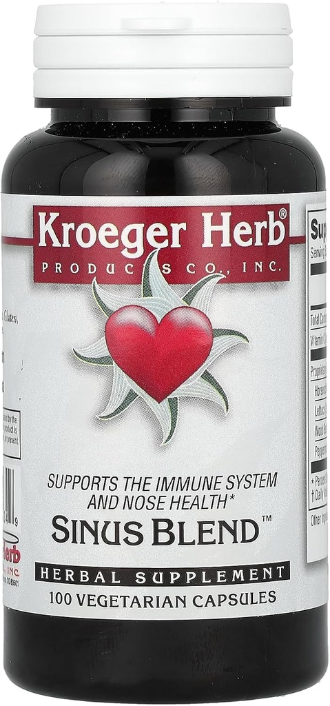 Kroeger Herb Co Sinus, 100 Vegetarian Capsules