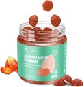 AFXMATE Ashwagandha Gummies για γυναίκες Χωρίς ζάχαρη, Ashwagandha συμπλήρωμα Gummy με μαγνήσιο Vegan (90 κόμητες)