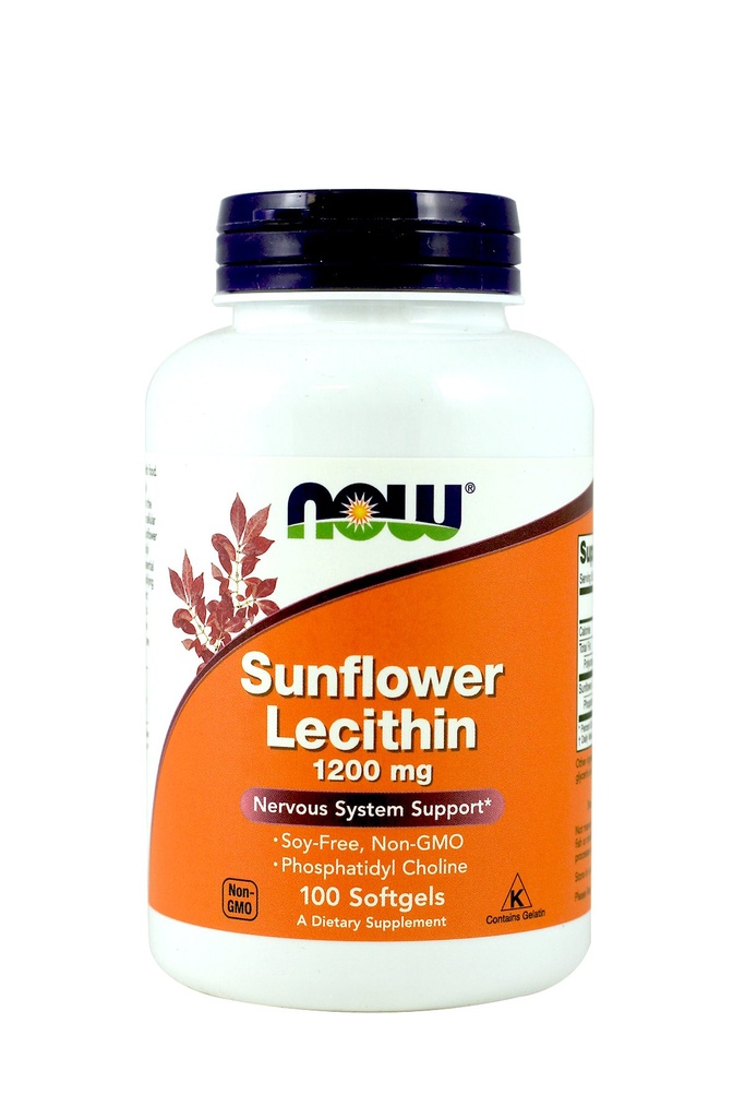 Şimdi Gıdalar Sunflower Lecithin 1.200 Mg Softgels, 2 Pkk