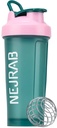 Protein Shaker Şişe - Protein Mixes ve Shakes için Spor Blenderları - 28 Oz, Leak-Proof, protein salak bardakları, Pre-workout (Green), Medium, NJB 28-Oz