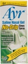 Ayr Saline Nasal Gel Soothing Aloe Vera ile Sinus Mix No-drip Sinus, 0.75 Fl Oz Sprey Şişe, (Pack of 1)