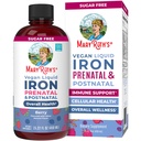 MaryRuth Organics | Sıvı Iron Supplement Prenatal & Postnatal for Hamile & Lactating | Iron Deficiency | Immune Support | Sugar/Gluten Free | Vegan | Non-GMO | 15.22 Fl Oz