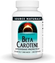 Source Naturals Beta Carotene 25000 iu Antioksi Koruma - Vücut tarafından A Vitamine - 250 Yumuşakgels