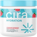 Cira Hydration Toz (45 Hizmet) - Elektrolyte Isınma Yardımı ve Kurtarma için Himalaya Salt ile Mix - Strawberry Margarita