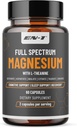 Magnezyum Supplement, Natural Calm Mag w/L Theanine, P5P (B6), çinko, Glycine, 6 Forms, L Theanine Supplement