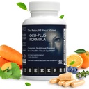 Ocu-Plus Formula, Eye Health Supplement for 50 Plus Yetişkinler - Lutein & Zeaxanthin, çinko, C, A, E, Copper Gluconate, Quercetin (60 Capsules)