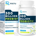 Kadınlar için Probiyotikler: 300 milyar CFU Probiyotik Yüksek Potency + 12 Strains Organik Probiyotikler Prebiyotiks, Daily Probiyotik Supplement for Digestive, Gut, Immune and Bloating Health, 60 Capsules