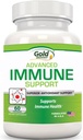 Gold Banner Immune Support Supplement Superior Anti-Oxidant - Boosts Immune System with Red Raspberry, Pomegranate, Pine Bark, Grape Seed, Green Extracts- Polyphenols, Lycopene
