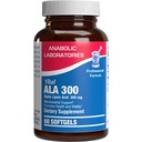 Alfa Lipoic Acid 300 mg - Klinik Formula ALA Liver Eye Brain Mitochondria Energy Antioksi & Nerve Support - Non-GMO Soy Free & Easy to Sw Softgels - 60 Hizmetler