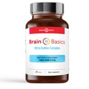 Brain Basics Ultra Iodine Complex Supplement for Thyroid Support, Iodine and Pastium Iodide in One, Iodine Supplement for Thyroid and Brain Health, 12, 5 mg Iodine and Pastium Iodide - 90 δισκία