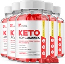 (5 Pack) Lifetime Keto Plus ACV Gummies - Resmi Formula, Vegan, GMO - Lifetime Keto Acc Gummies, Life Time Keto Vinegar, B12, Pomegranate Juice (300 Gummies)