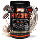 Labrada Hydro 100% Pure Hydrolyzed Whey Protein Isolate Toz, Lactose ücretsiz, 6g BCAA'nın, 4.5g Glutamine, En Hızlı Digesting Whey kullanılabilir, Instant Mix, Delicious Taste 20 Services (Kur & Cream)