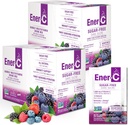 Ener-C Sugar Free Multivitamin Drink Mix - Βιταμίνη σε σκόνη για το νερό, Ηλεκτρολυτές σε σκόνη Όχι Ζάχαρη, Ενυδάτωση Πακέτα, Zero Sugar, Vitamin C & B12 Συμπλήρωμα Υγρό Mix - Μικτό μούρο, 60 Count