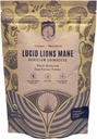 Hamilton’s Lucid Lion’s Mane | Organic Mushroom Extract Powder for Synapse Repair, Nerve Growth Factor, Focus, Memory, and Concentration | High Potency | 30% Beta Glucans | GF, Non-GMO, Vegan (200g)