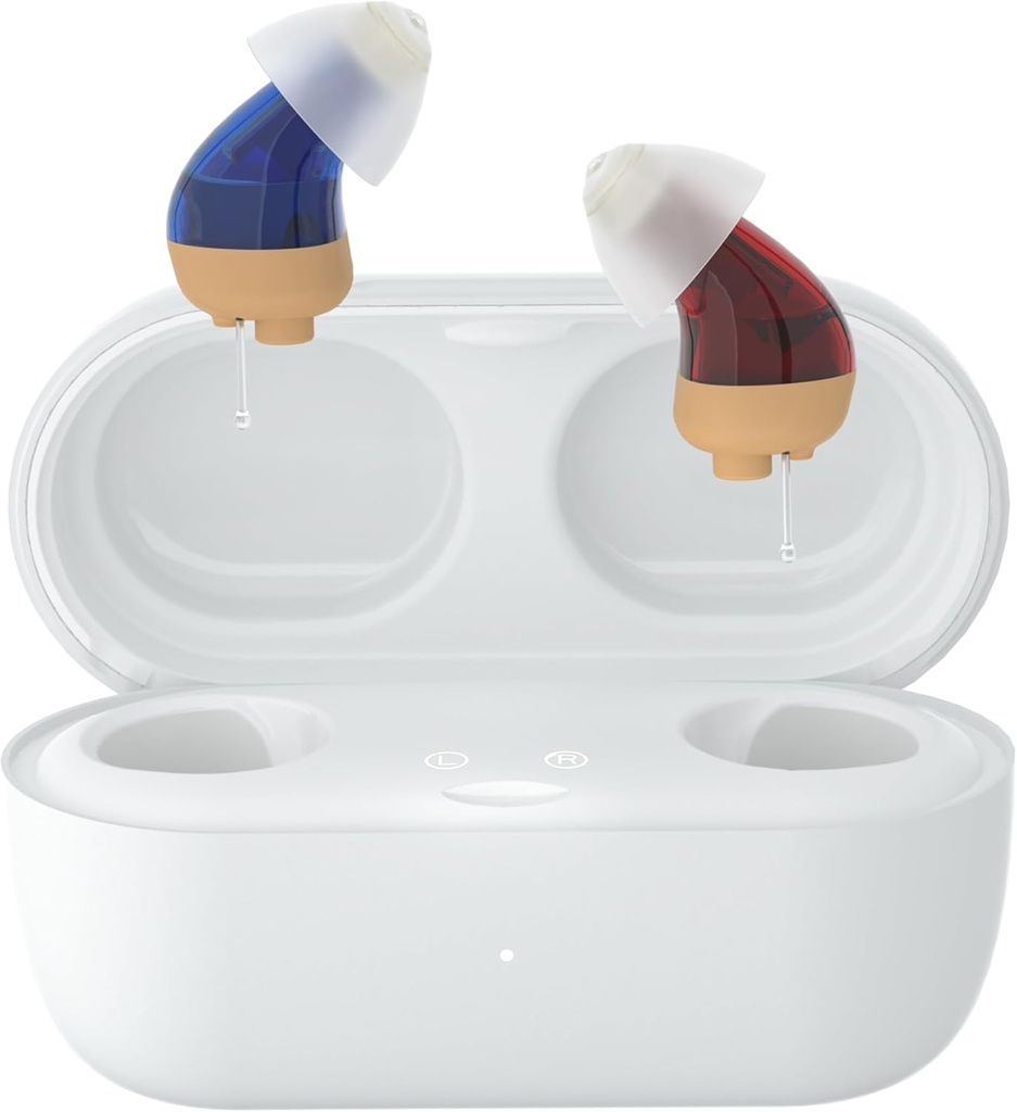 Επαναφορτιζόμενα ψηφιακά ακουστικά με 16-Channel επεξεργασία ήχου για την ανώτερη ποιότητα ήχου, Λύση Ακρόασης Υπερ-ο μετρητής για απώλεια ακοής, Auto-On/Off, TM-S-br3 (Παρουσίαση 3)