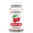 PUREFINITY Tart Cherry Capsules – Uric Acid Flush & Cleanse to Support Common & Muscle Comfort with Raw Extract, Non-GMO, Gluten Free, Vegan – 30 Count (1 Ay Supply)