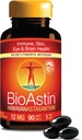 Nutrex Hawaii BioAstin Hawaii Astaxanthin - 4 mg, 60 Softgels - Farm-Direct Premium Antioksi Supplement to Support Eye, Skin, Joint & Immune System Health - Non-GMO & Gluten-Free-Free-GMO & Gluten-Free