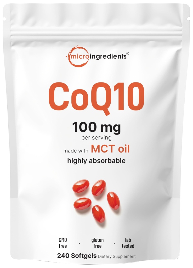 Micro Συστατικά CoQ10 100mg ανά υπηρεσία 