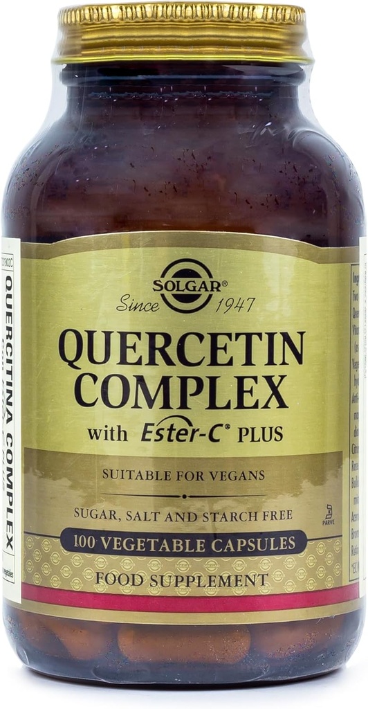 Solgar, Quercitin Kompleksi Ester C, 50 Kont