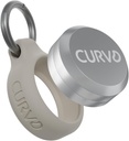 CURVD Premium Carrying Case – Durable Travel Keychain Container, Medicine Pill Organizer & Travel Pill Box, Μικρή Αδιάβροχη θήκη για χάπια, ωτοασπίδες, κοσμήματα, συμβατό με Loop, Vibes & Eargasm
