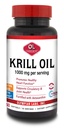 Olympian Labs Antarctic Krill Oil, 1000mg Caps with Astaxanthin, Omega-3, EPA, DHA, Immune, Joint & Brain support, 60 Softgels