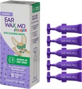 Eosera® Ear Wax MD® for Kids - Ear Wax Temizlik Drops, 5pk Vials | Hızlı-Acting | Breaks Down & Dissolves Ear Wax in as Little as 1 Treatment | Klinik olarak Proven | Gentle & Safe I for Kids Age 2+