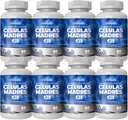 VITAMISAN Celulas Madres Stem Hücre Blue Algae AFA Capsules, 60 Count (Pack of 8)