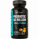 Probiyotiks 50 Milyar - 11 Strain Live Probiyotik Prebiyotik for Men & Women - En İyi Digestive & Immune Health. with Lactobacillus Gasseri - Açıklamalı Potency to Expiration
