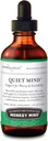 Herbalogic - Quiet Mind Liquid Herb Drops - Non-Sedating, Προωθεί ένα συναίσθημα Zen-like Calm - Eases Anxious Worry and Panicky Mood - Με βάση την παραδοσιακή κινεζική Formula Gui Pi Tang - 4 Fl. Oz.