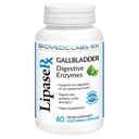 Gallbladder Formula, Lipase, Protease ve Amylase Digestive Enzymes Bloating - Vegetarian Formula, 60 Veg Capsules