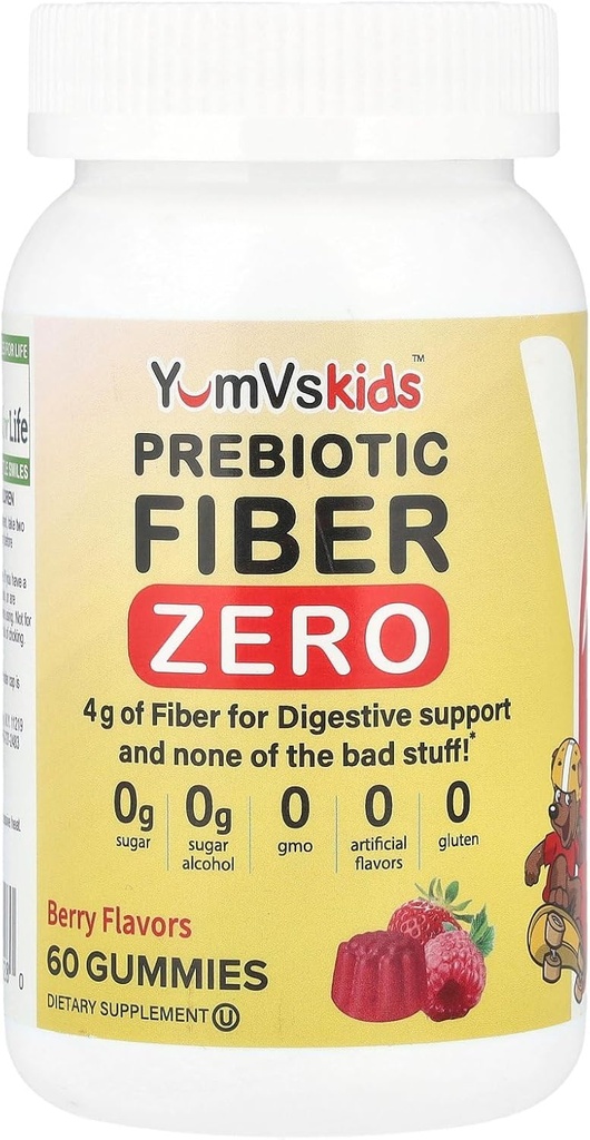 Προβιοτική Ίνες μηδέν Gummies για τα παιδιά από YumVs 