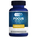 Focus Select Soy Free AREDS2 Temel Göz Vitamini Supplement - AREDS2 - Gözler için Temel Tamam (180 ct. 90 Day Supply) - AREDS2 Temel Low çinko Formula - Eye Vision Supplement ve Vitamin 1 Pack