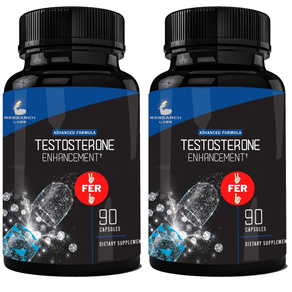 Pharmacist Συνιστάται 2 fer 1 Προσφορά 180ct Testosterone Booster Ενίσχυση από Ερευνητικά Εργαστήρια. Αυξήστε τη δύναμη των μυών Lean. Saw Palmetto, Tribulus, Tongkat Ali, Horny κατσικίσιο ζιζάνιο, ψευδάργυρος